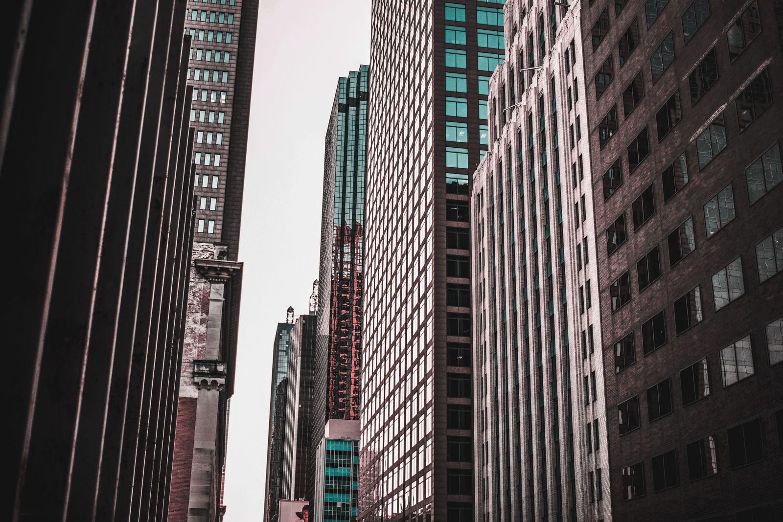 Dallas downtown skyscrapers