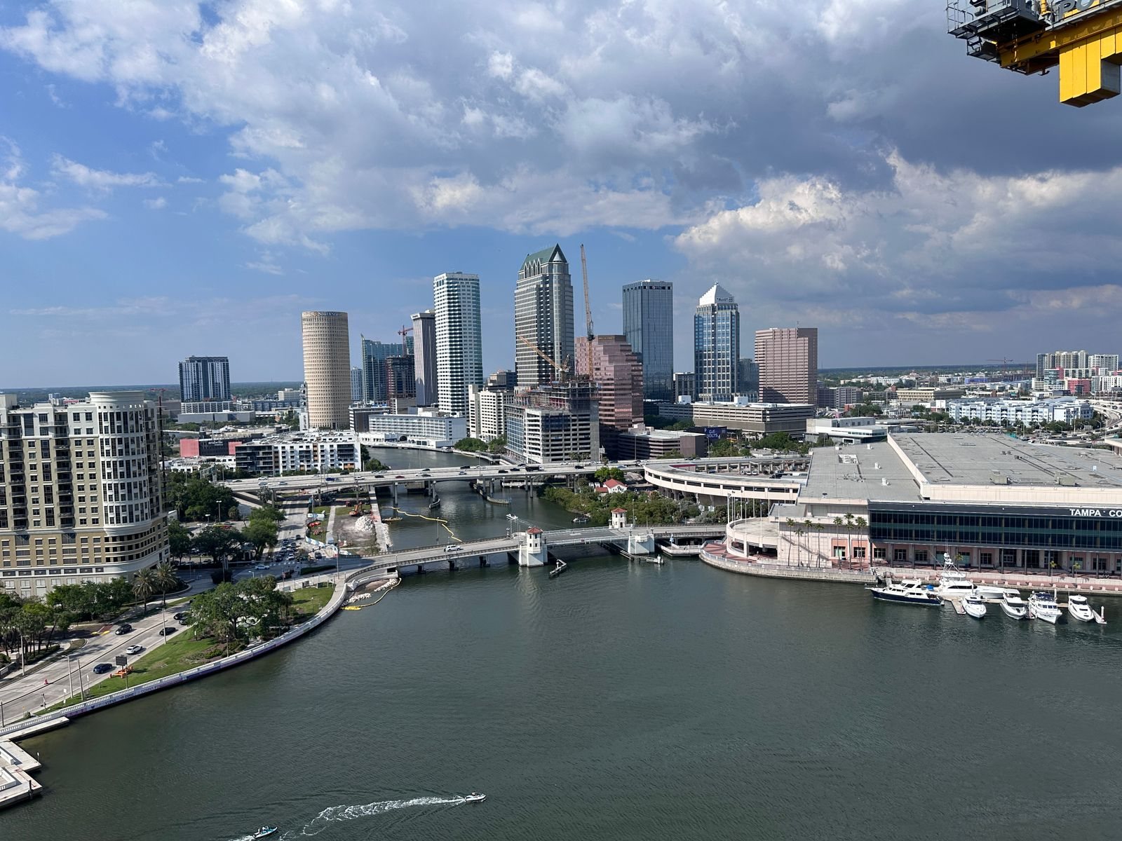 Downtown Tampa skyline and waterfront