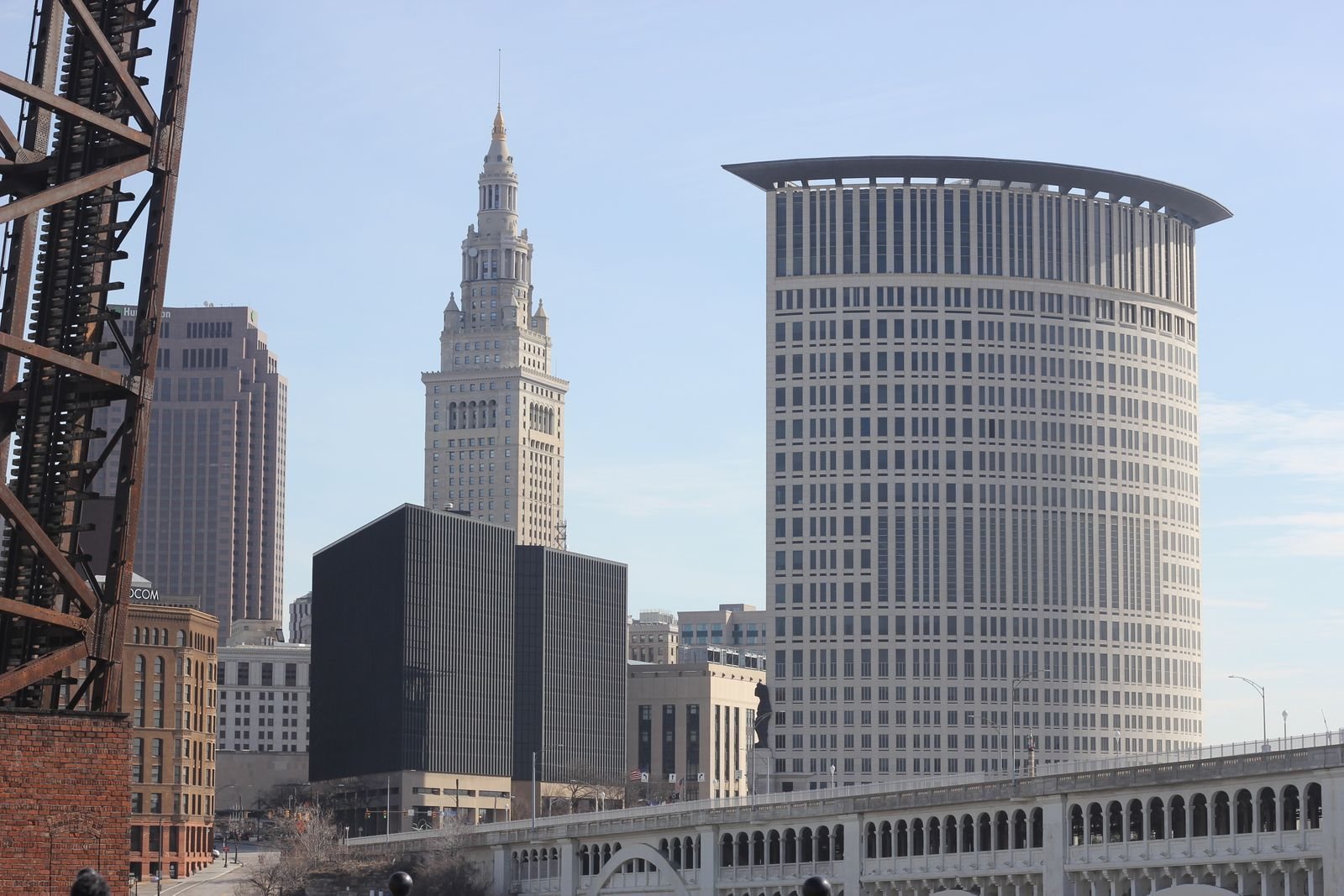 Cleveland skyline